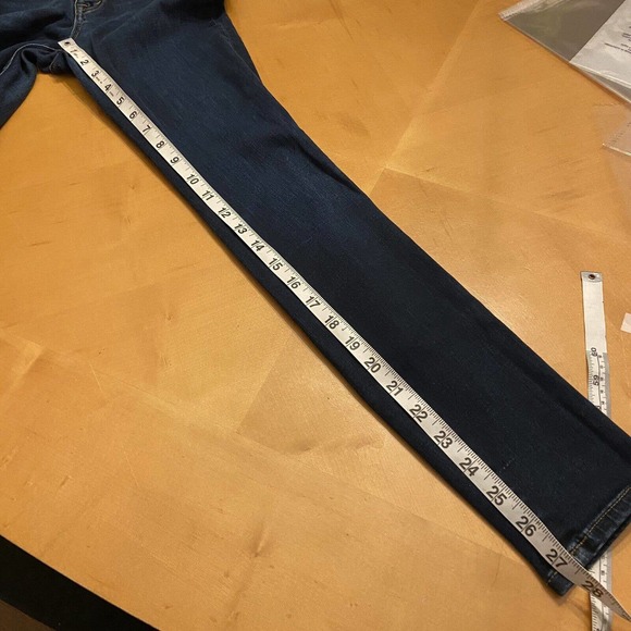 Madewell Womens 9” High Rise Skinny Jeans Size 25 Blue Stretch Denim Pockets - Picture 10 of 10